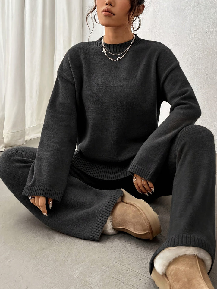 Velinor | Ensemble de Tricot Rayé