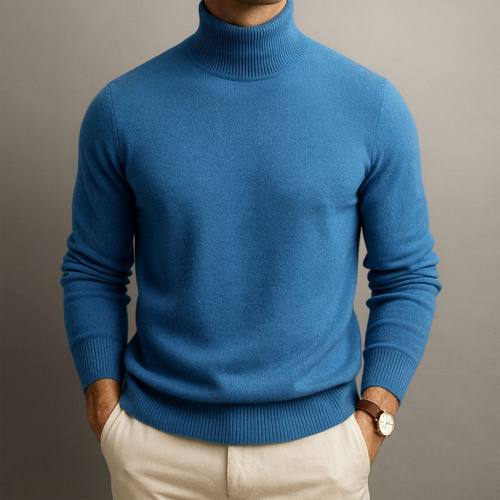 Noble Ligne ™ | Pull à Col Montant pour Homme