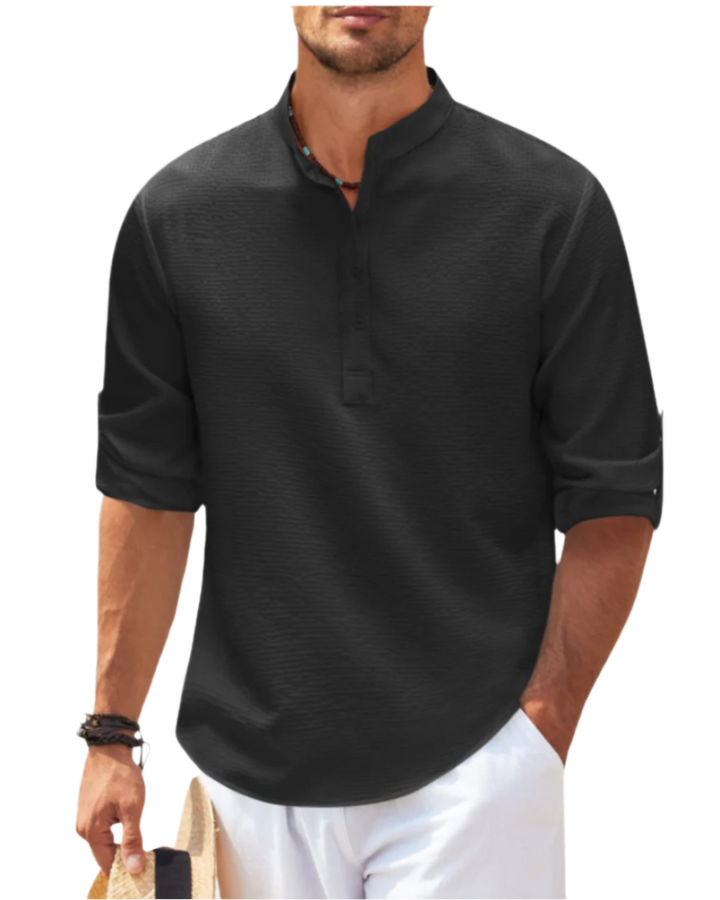 Mode Lumiére ™Long Sleeved Polo Shirt