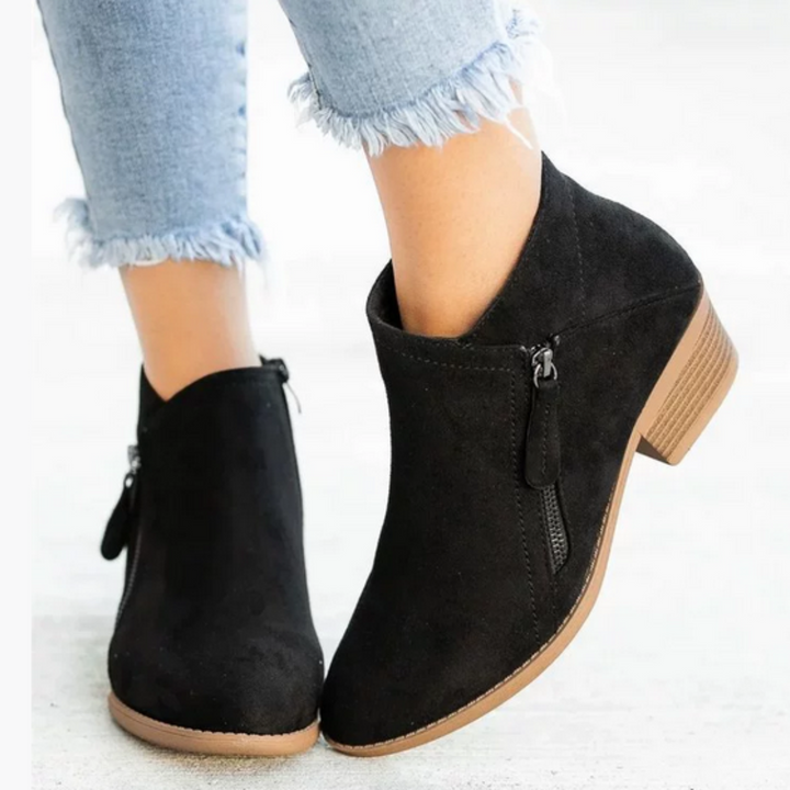 Alina – Bottes féminines à fermeture éclair