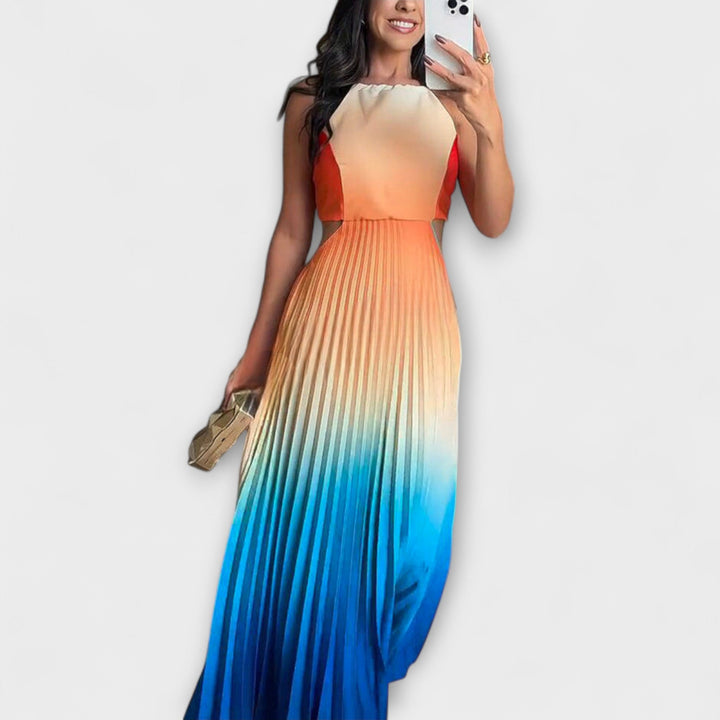 Haven - Robe Maxi Sans Manches Tie-Dye