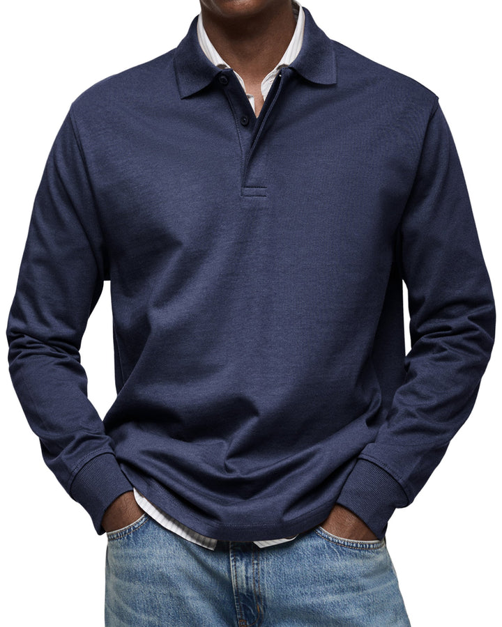 Mode Lumiére™ | Polo de luxe à manches longues