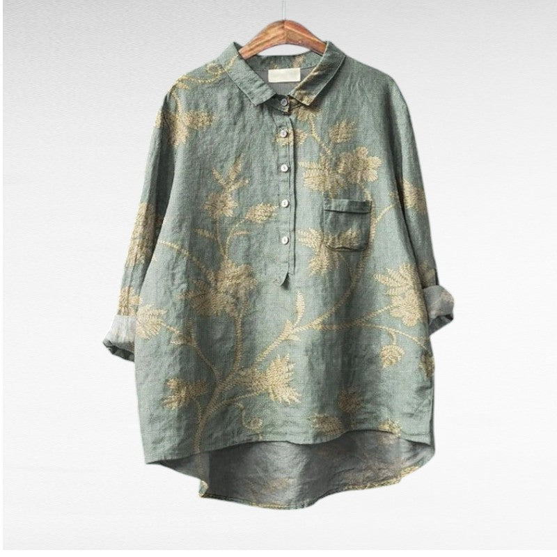 Mireva- Élégante Blouse Vintage