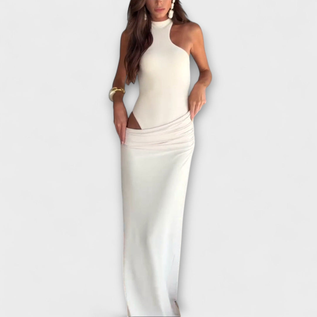 Mode Lumiére™ Minna - Robes sans manches avec décolleté