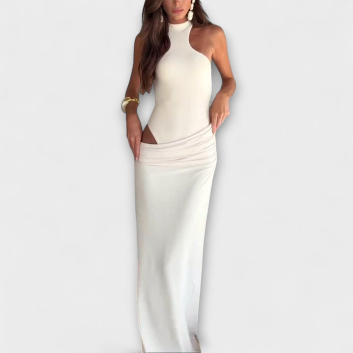 Mode Lumiére™ Minna - Robes sans manches avec décolleté