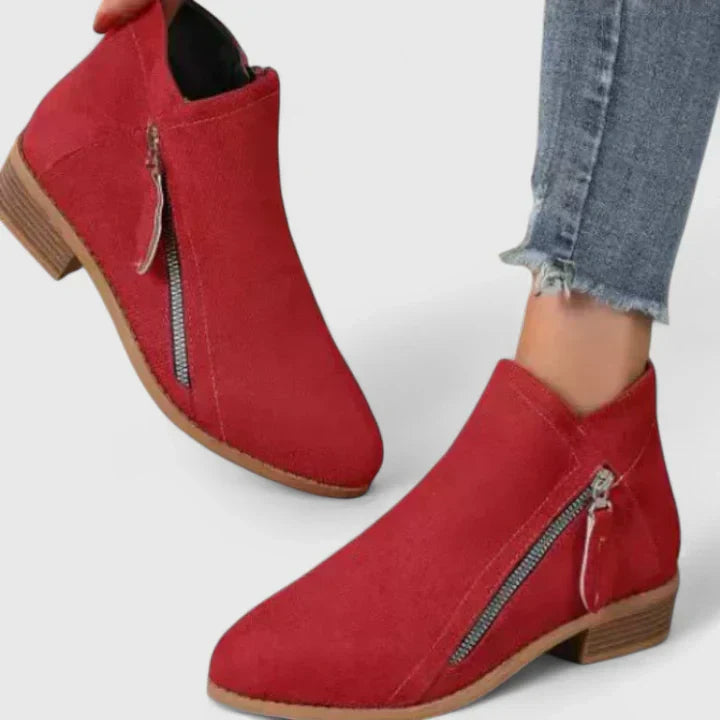 Alina – Bottes féminines à fermeture éclair