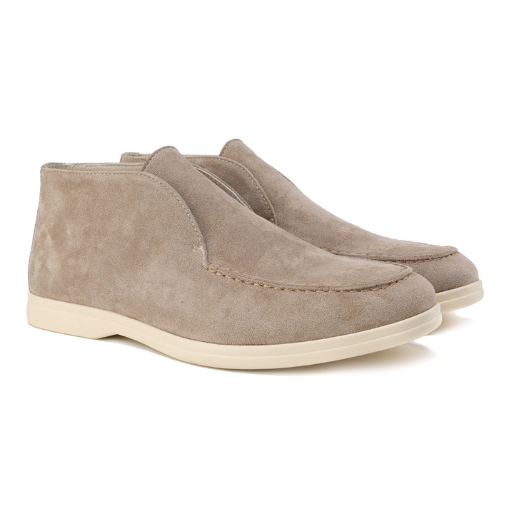 Mode Lumiére™ | Mocassins hauts en daim