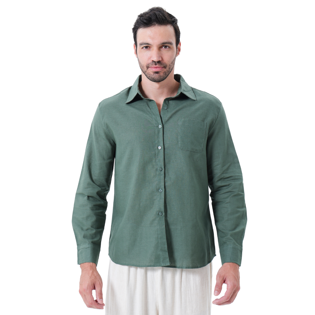 Mode Lumiére™  Cape Town - Chemise en Lin
