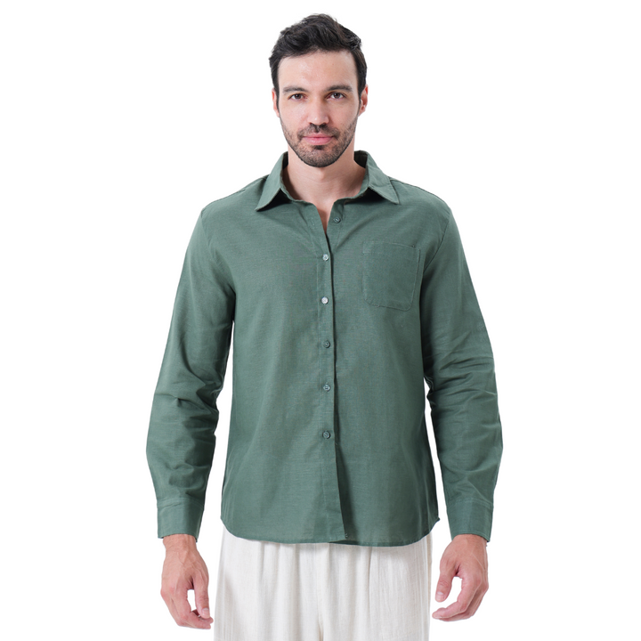 Mode Lumiére™  Cape Town - Chemise en Lin