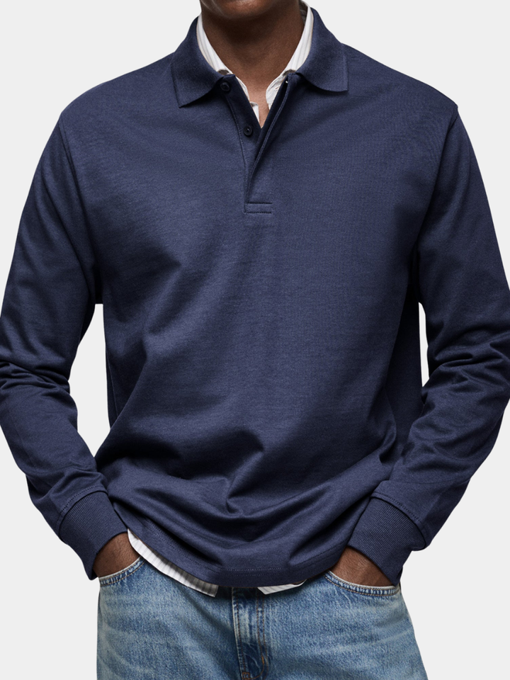 Mode Lumiére™ | Polo de luxe à manches longues