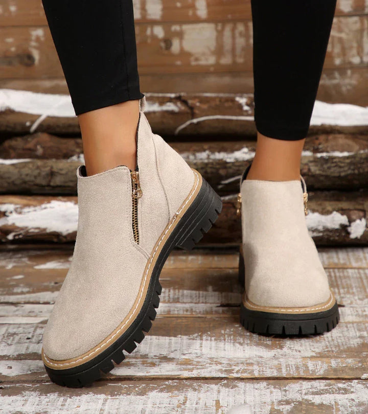 Mode Lumiére™ | Bottines Tendance Élégantes Jade