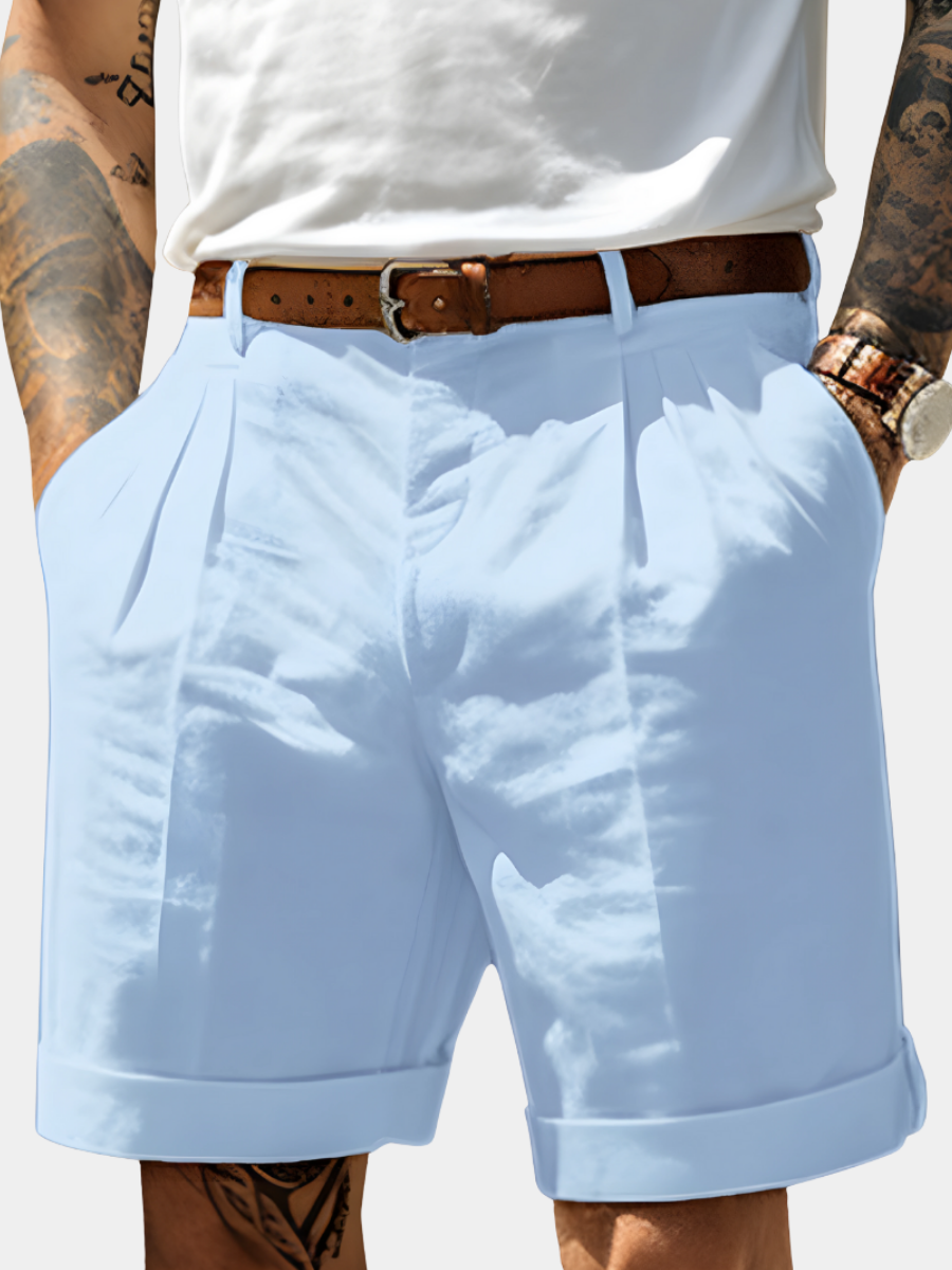 Mode Lumiére™| BERMUDAS ÉLÉGANTS EN COTON RESPIRANT