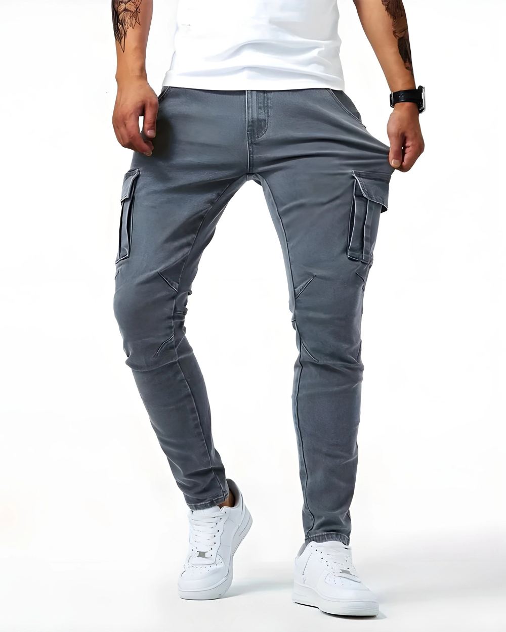 Pantalon Cargo Moderne – Confort Quotidien et Style Urbain