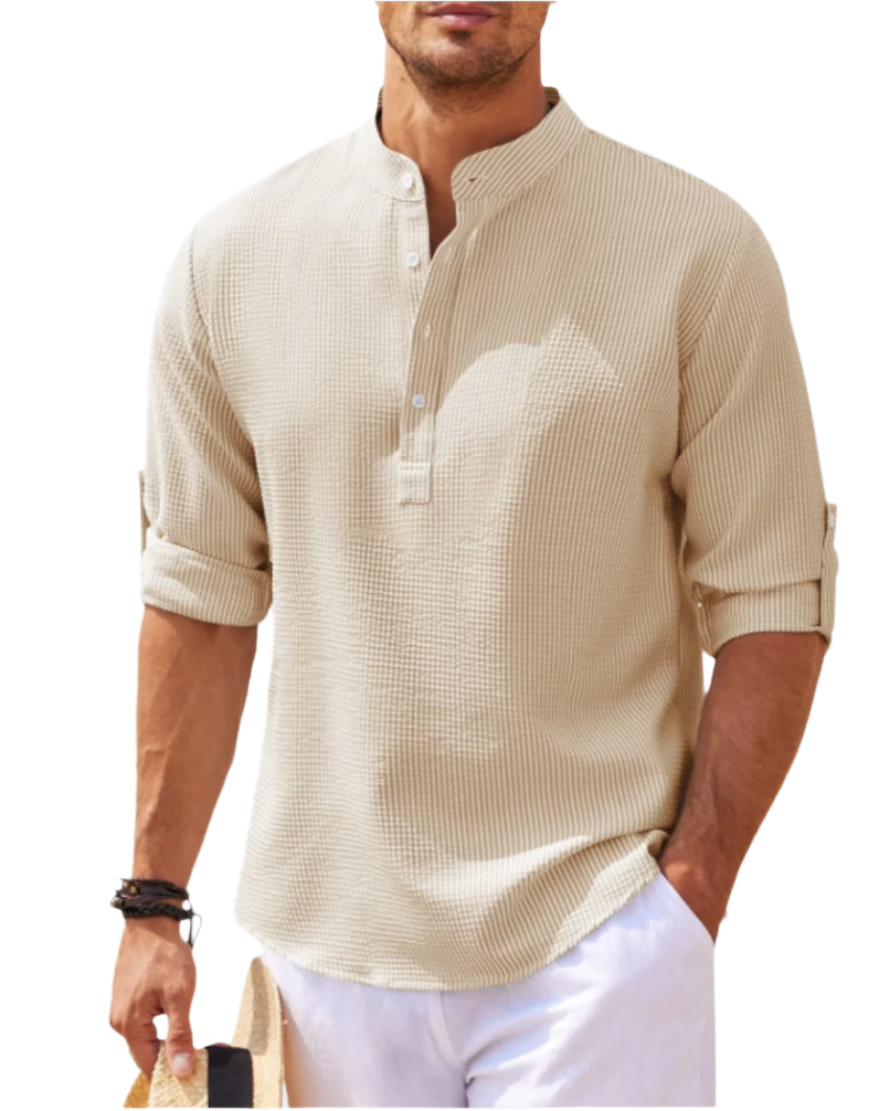 Mode Lumiére ™Long Sleeved Polo Shirt