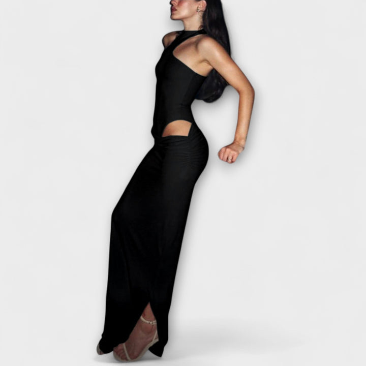 Mode Lumiére™ Minna - Robes sans manches avec décolleté