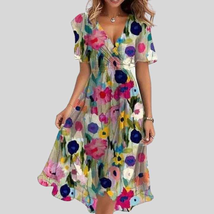 Mode Lumiére™ Robe d’été élégante