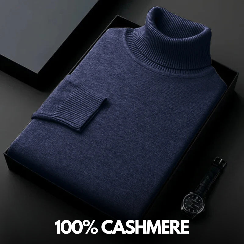 Velinor | Pull en cachemire avec col en maille