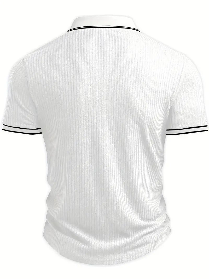 Mode Lumiére™| Polo élégant à manches courtes