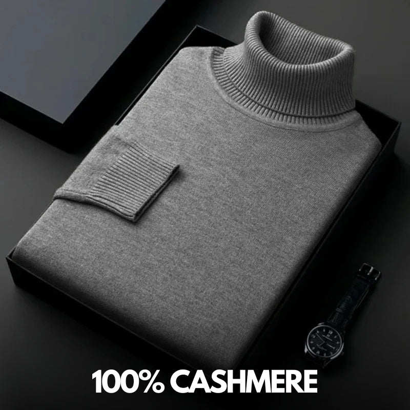 Velinor | Pull en cachemire avec col en maille