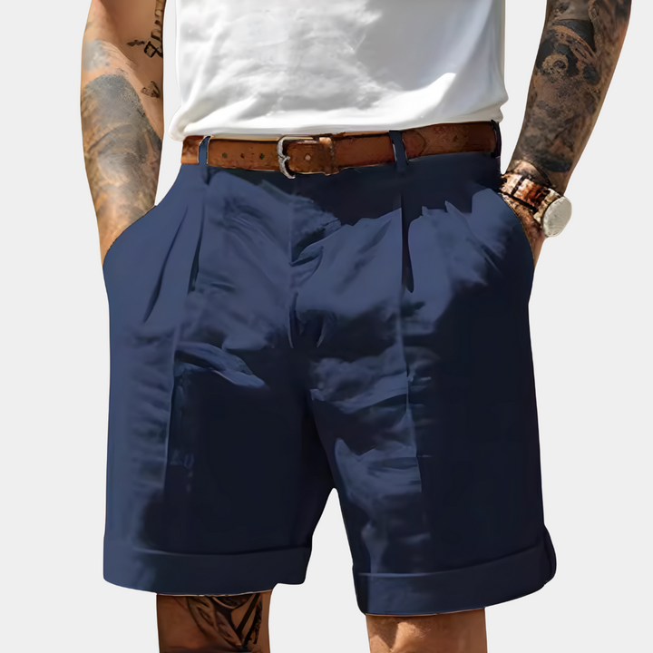 Mode Lumiére™| BERMUDAS ÉLÉGANTS EN COTON RESPIRANT
