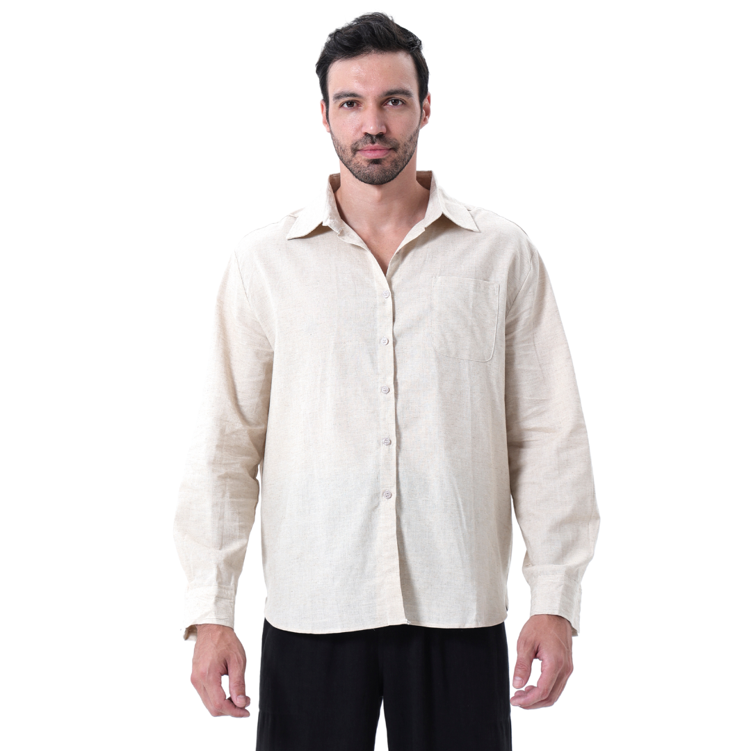 Mode Lumiére™  Cape Town - Chemise en Lin