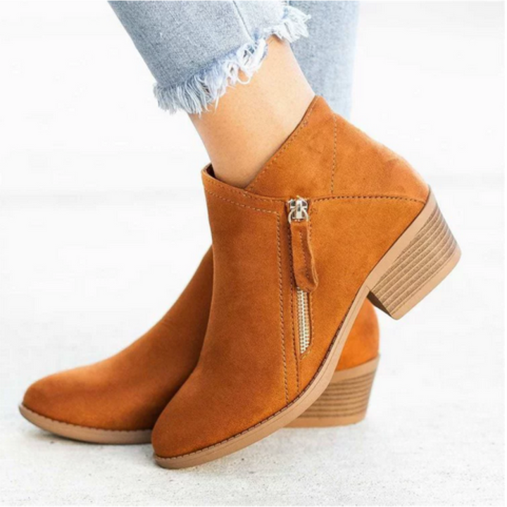 Alina – Bottes féminines à fermeture éclair