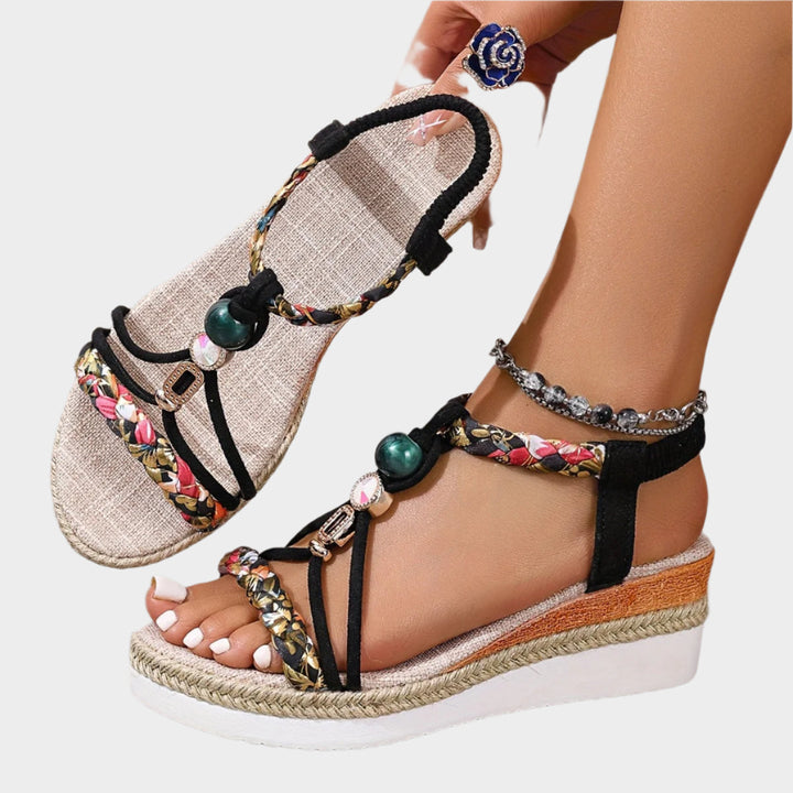 Mode Lumiére™ Sandales avec semelle confortable et plateforme
