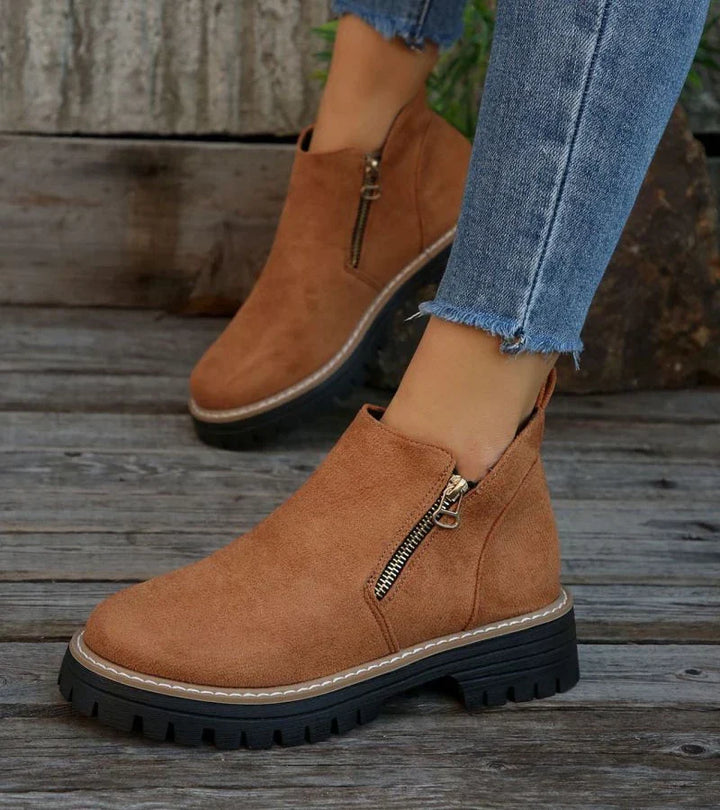 Mode Lumiére™ | Bottines Tendance Élégantes Jade