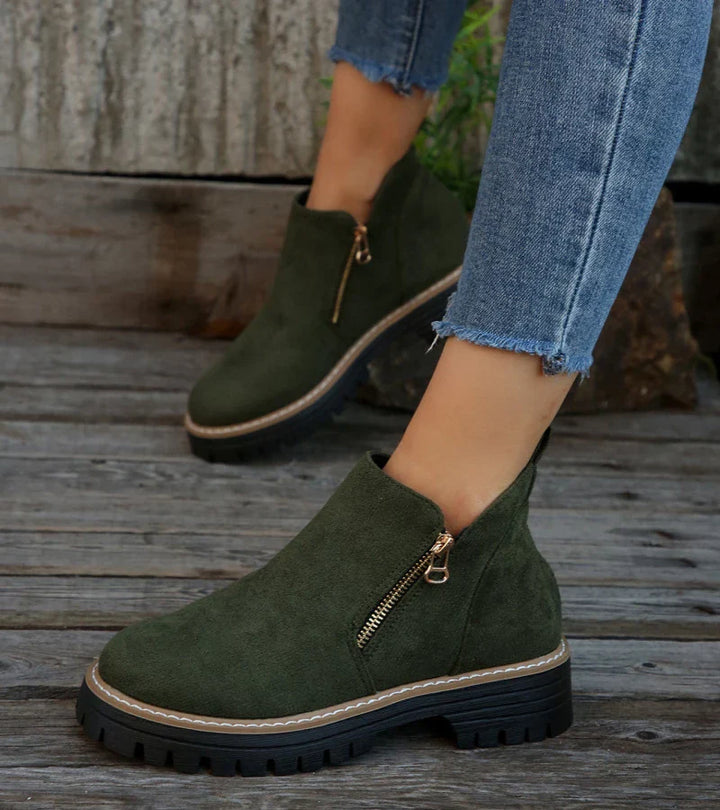 Mode Lumiére™ | Bottines Tendance Élégantes Jade