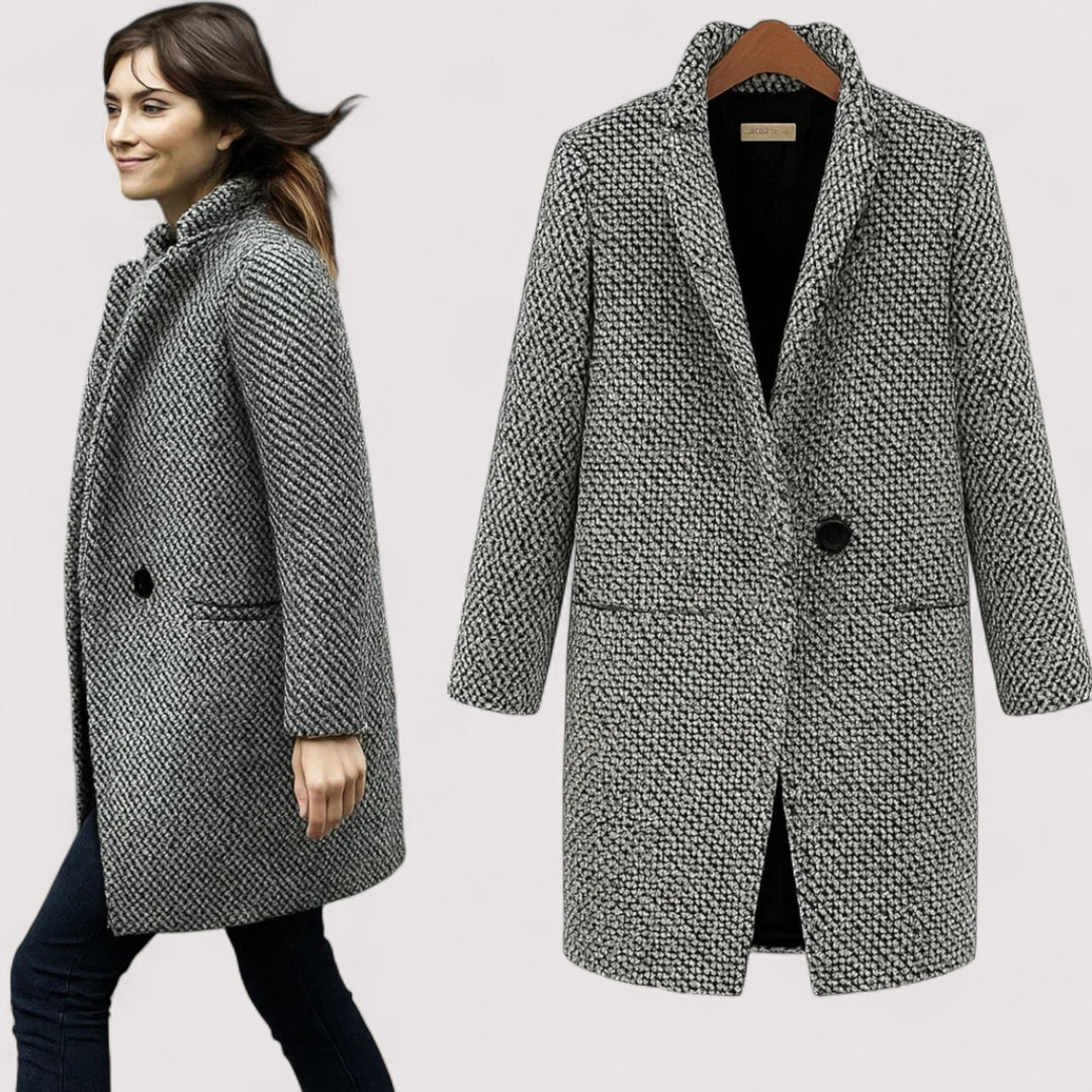 Mode Lumiére™ | Manteau en laine longue