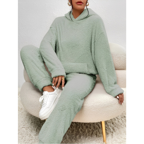 Ensemble lounge confortable pour femmes |  À capuche