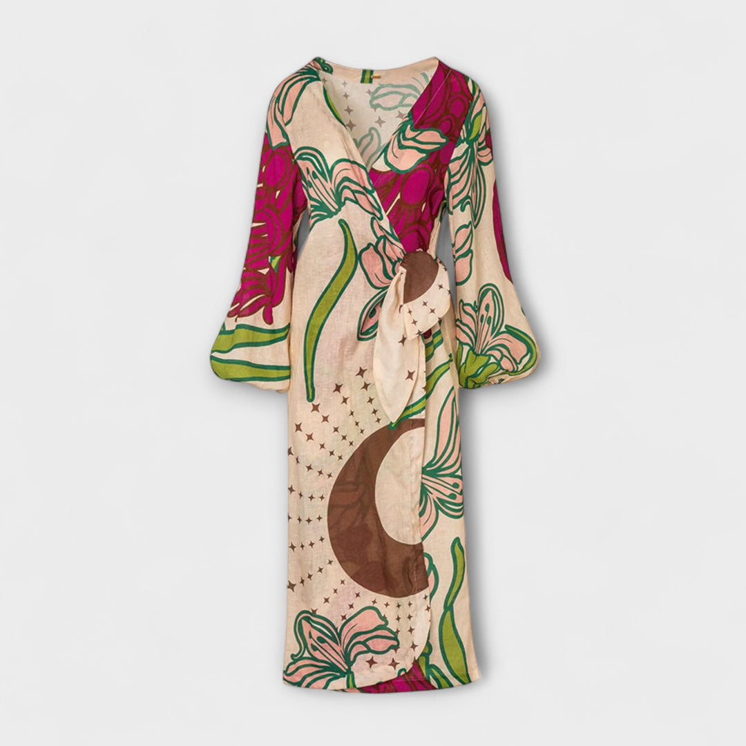 Tracey - Robe maxi avec lien