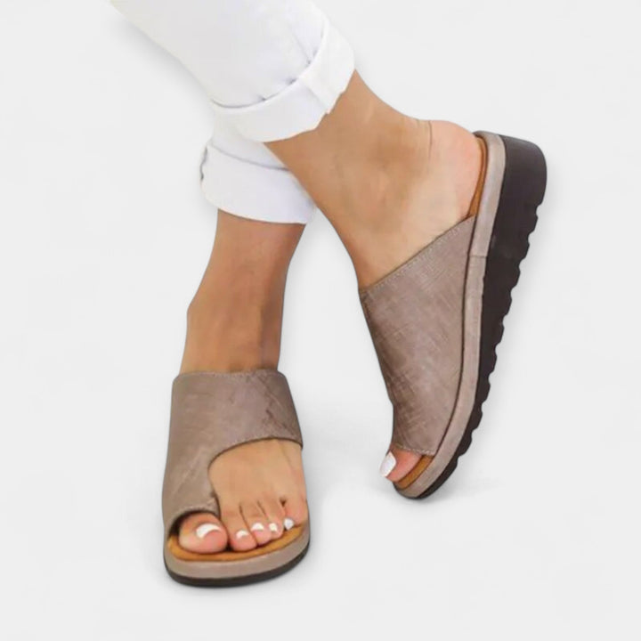 Mode Lumiére™ Sandales en Cuir pour Confort et Style