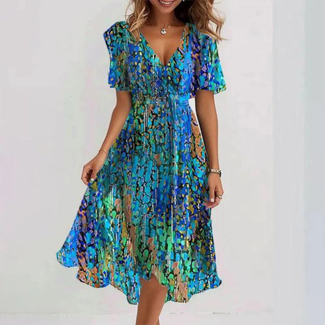 Mode Lumiére™ Robe d’été élégante