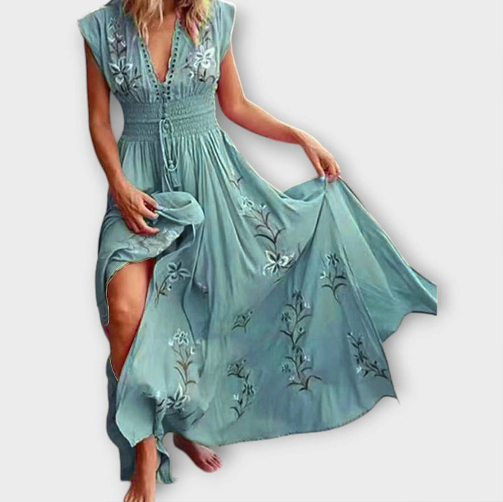 Felizia – Robe boho avec broderie enchanteresse