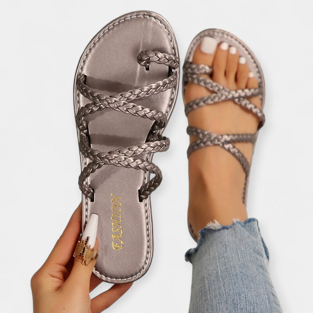 Mode Lumiére™ Sandales Décontractées pour Jours Chauds