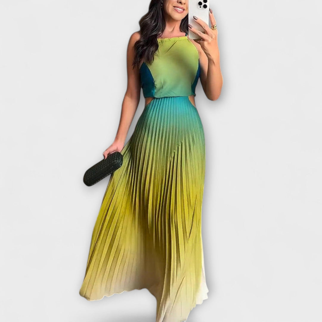 Haven - Robe Maxi Sans Manches Tie-Dye