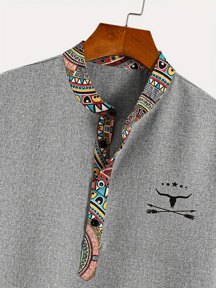 Lenoir™ | Chemise élégante à manches courtes