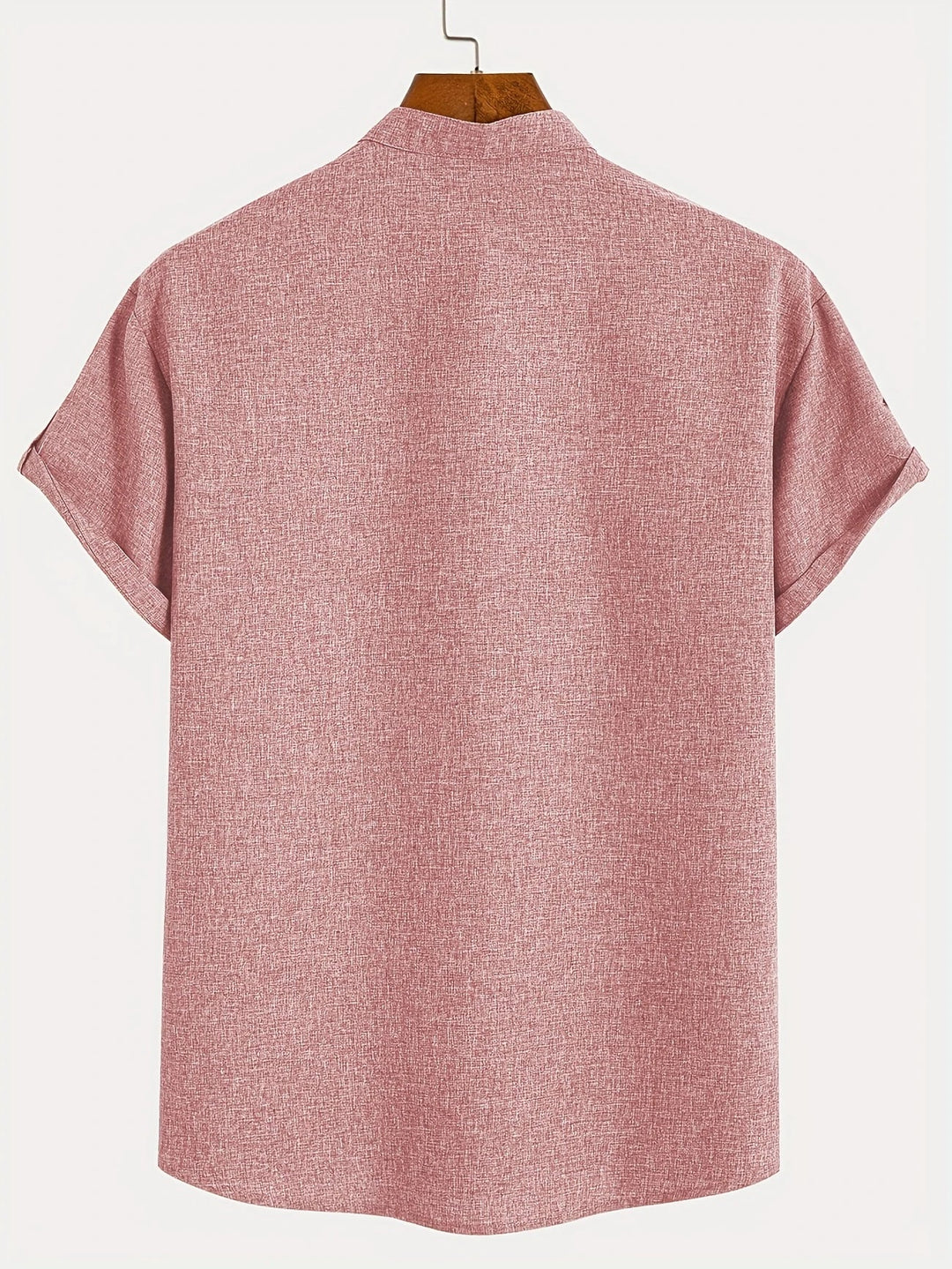 Leblanc™ | Chemise élégante à manches courtes et col montant