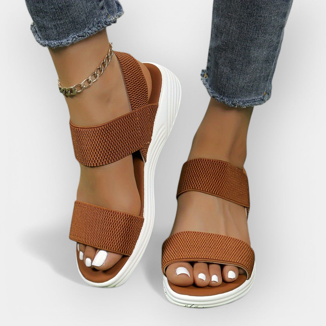 Mode Lumiére™ Sandales élastiques confortables