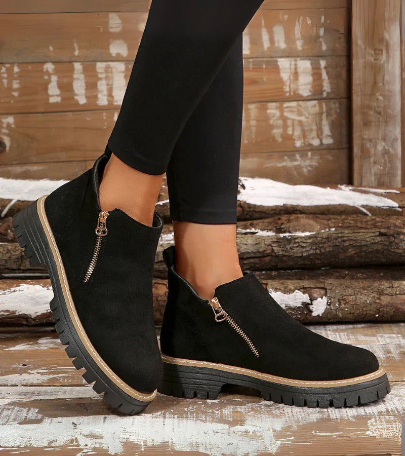 Mode Lumiére™ | Bottines Tendance Élégantes Jade