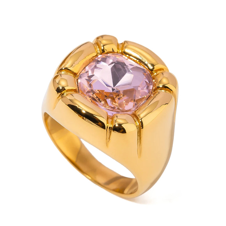 Collection de Bagues Dorées en Acier  – Styles Variés et Élégance Quotidienne