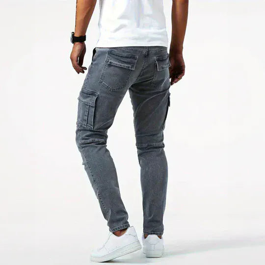 Mode Lumiére™  | Jean cargo moderne pour homme