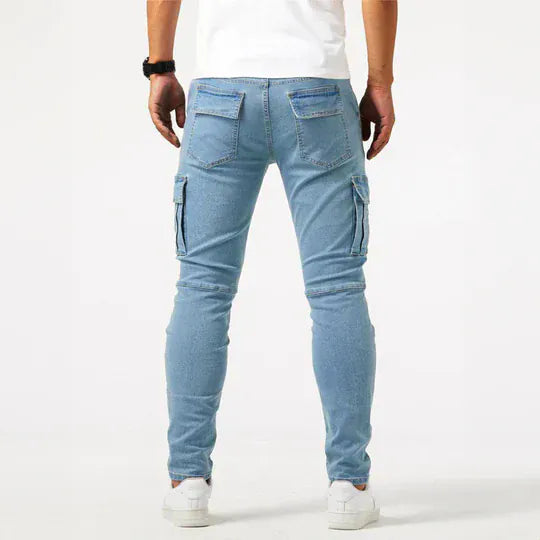 Mode Lumiére™  | Jean cargo moderne pour homme