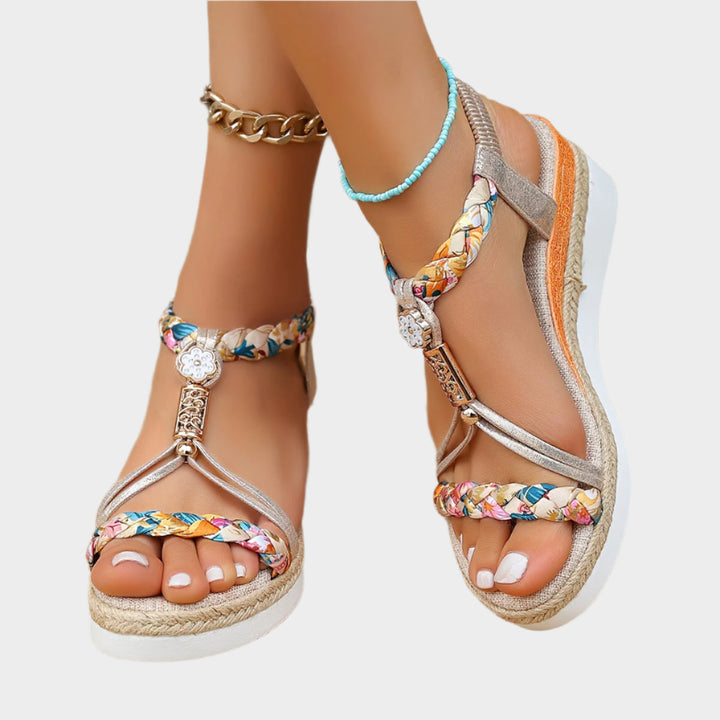 Mode Lumiére™ Sandales avec semelle confortable et plateforme