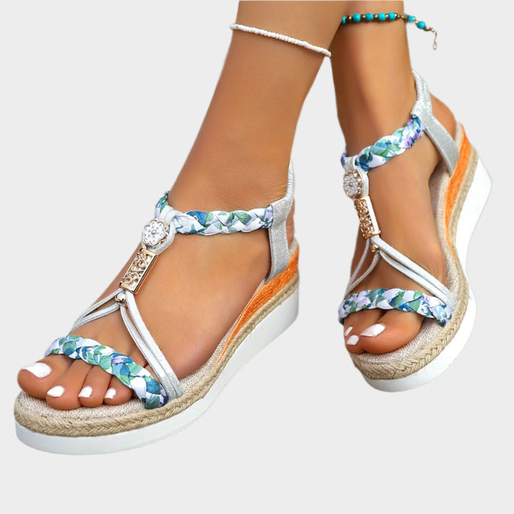 Mode Lumiére™ Sandales avec semelle confortable et plateforme