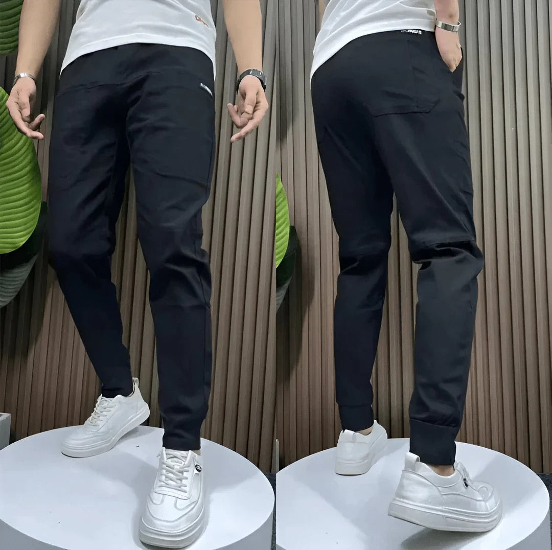 Pantalon moderne à coupe ergonomique pour un confort quotidien