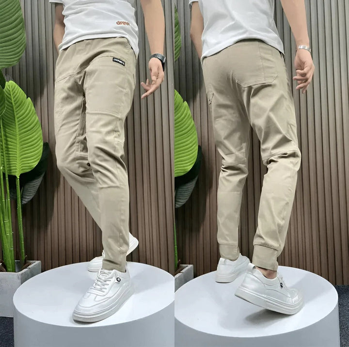 Pantalon moderne à coupe ergonomique pour un confort quotidien