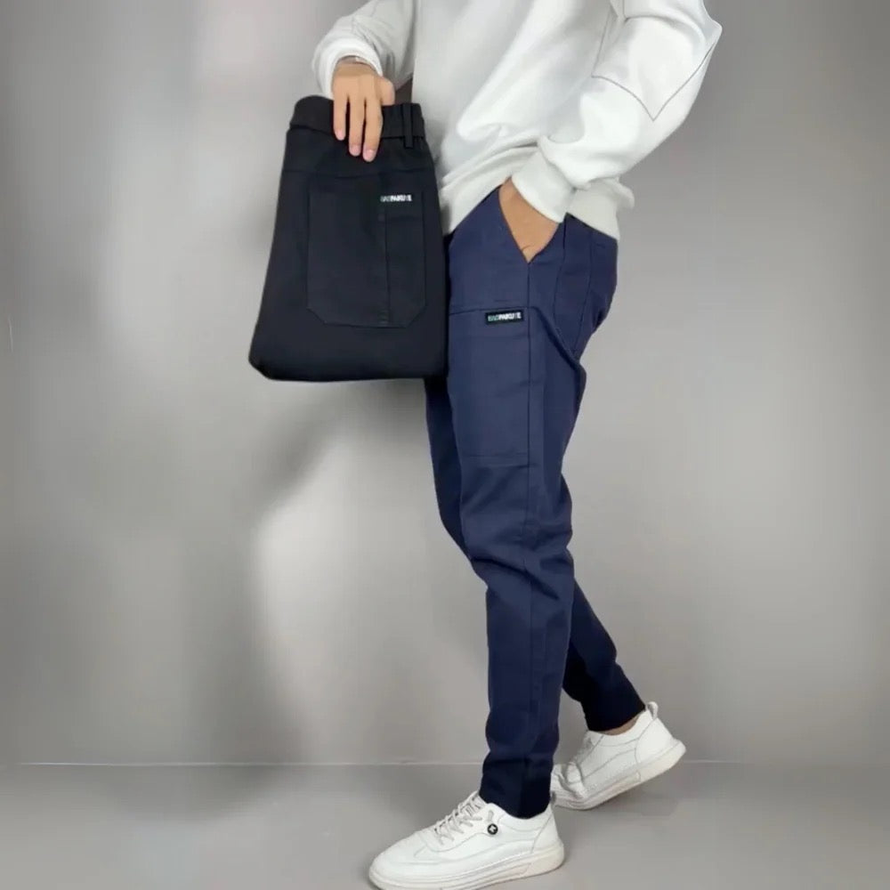 Pantalon moderne à coupe ergonomique pour un confort quotidien