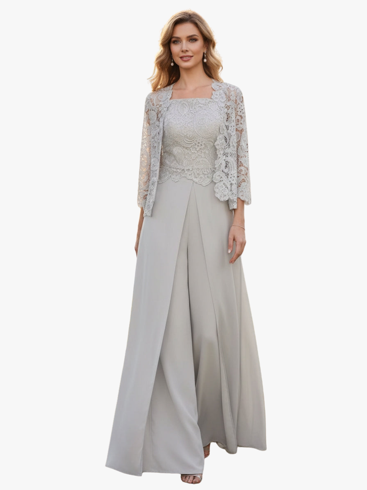 MOREAU LYON | ÉLÉGANTE ENSEMBLE PANTALON EN MOUSSELINE POUR FEMME
